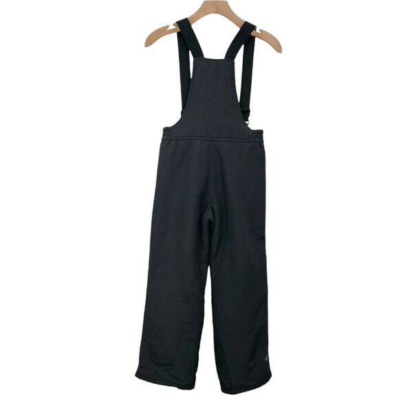 Slalom Ski Snow Bibs Overalls Youth 12 Medium Black Unisex Insulated Outdoor - Picture 6 of 11